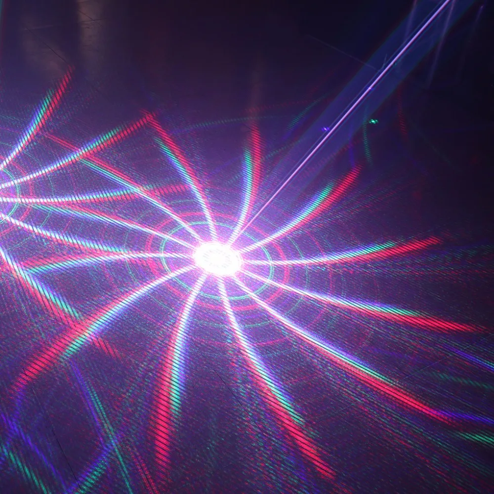 AUCD 1 глаз 500 МВт RGB движущаяся головка проектор лазерные огни Disco Pro DMX Луч луч Луна Звезда гобо вечерние шоу DJ сценическое освещение H-1C