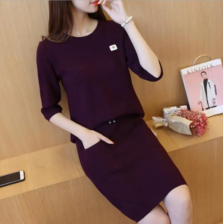 2020 Pullover Slim Women Knitted Sweater For Long Tops | Женская одежда