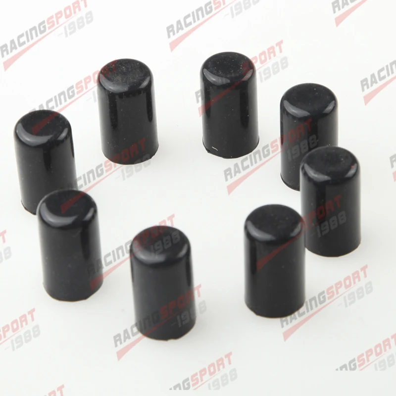 8 шт 16 мм силиконовая заглушка Впускной вакуумный шланг Торцевая крышка |