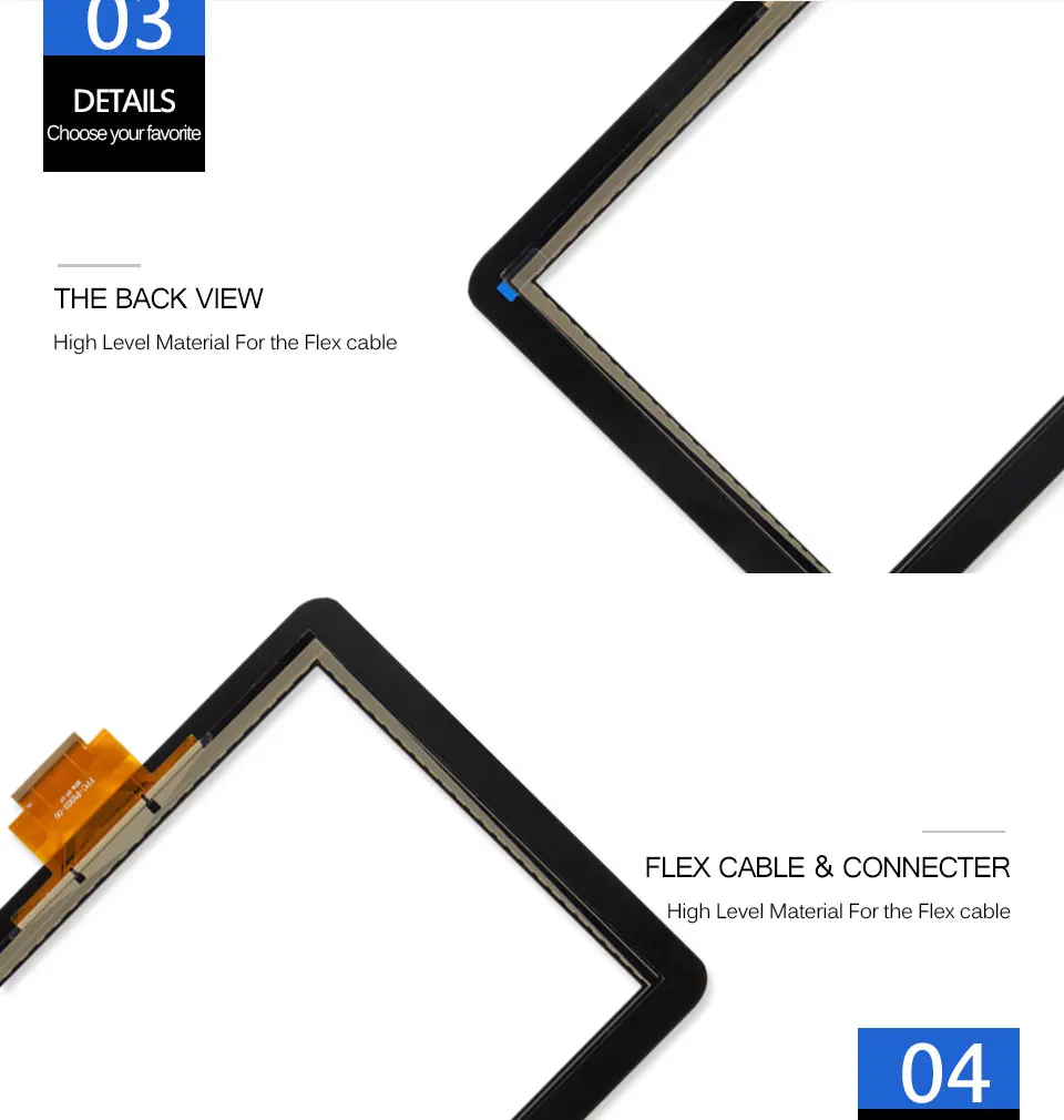 SRJTEK 10," для acer Iconia Tab A200 планшетный ПК передний наружный сенсорный экран панель дигитайзер Датчик Стекло запасные части