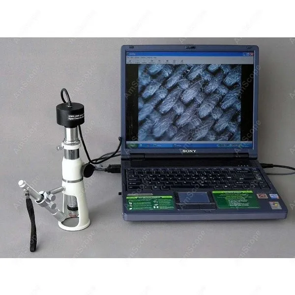 Микроскоп магазина измерений амскоп поставки 20X 50X 100X магазин микроскоп + камера
