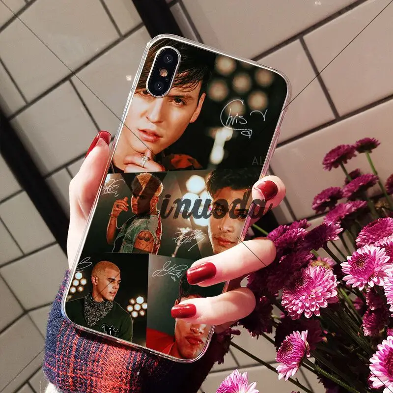Yinuoda CNCO Кристофер Велес окрашенные красивые аксессуары для телефона чехол Apple iPhone