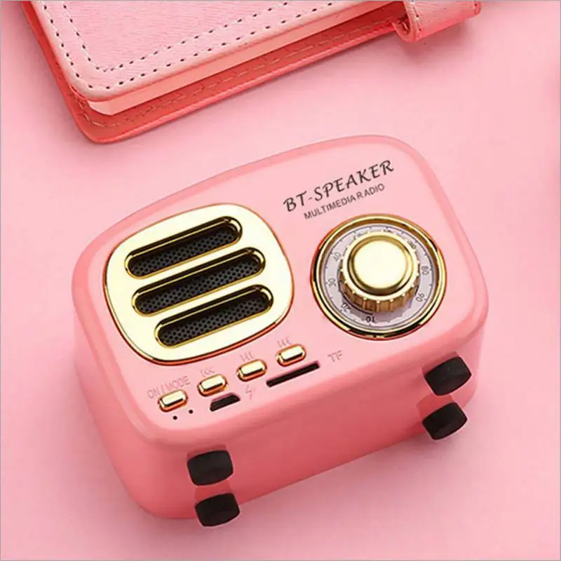 BT02 Мини Bluetooth колонки hi fi звук MP3 музыкальный плеер Поддержка 32G TF карта AUX с HD
