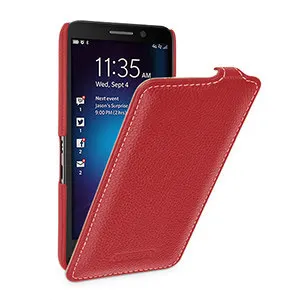 Новинка 2017 роскошный защитный чехол из воловьей кожи для телефона Black Berry Z30