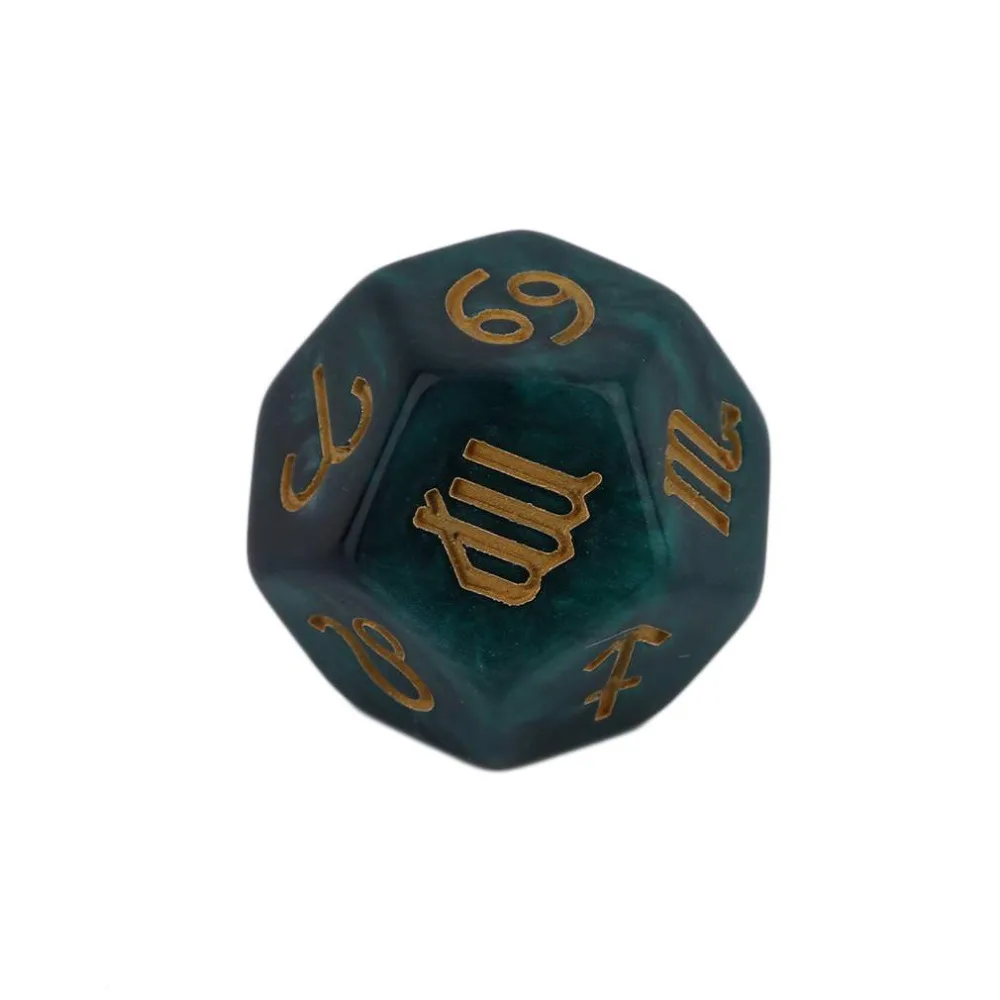 Hot! 3 pcs 9 Polyhedral Dice Astrological Creative Set Multi-Faceted Acrylic for EZ Constellation Games New Sale | Игрушки и хобби