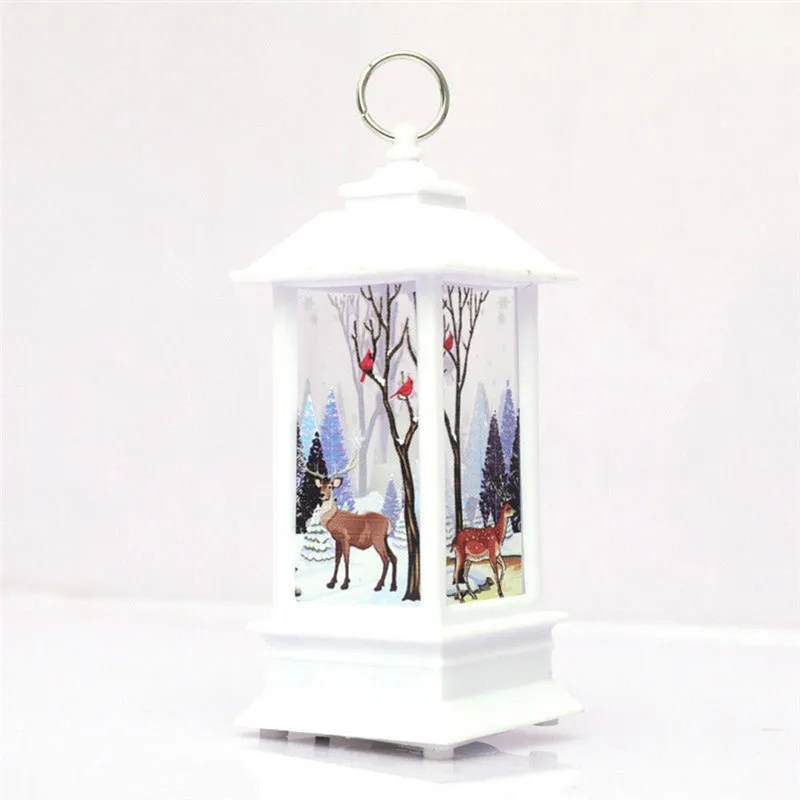 Imixlot Christmas Candle Decorations Creative Mini Desktop Decoration Hanging Candlestick Party Lights | Дом и сад
