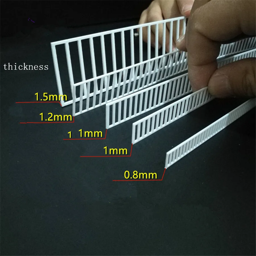 5 шт./лот вертикальные перила архитектурная модель масштабная здания