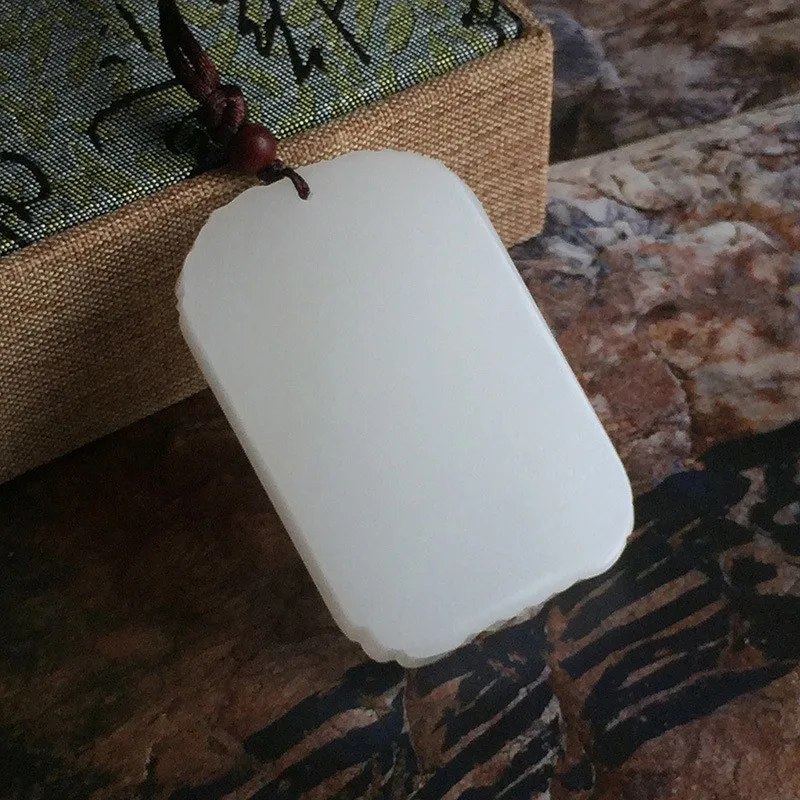 Koraba изящные ювелирные изделия ручной резки природный белый нефрит вверх горная