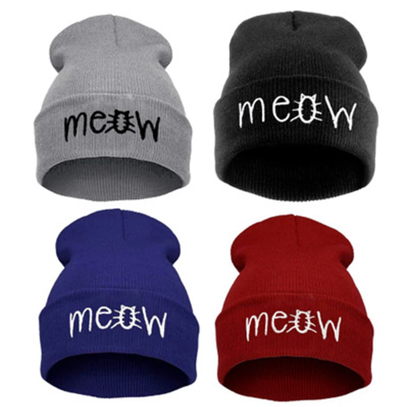 Женские зимние облегающие шапки x27s однотонная облегающая шапка вязаная теплая