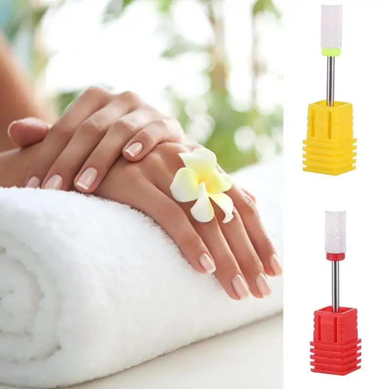 1PCS Nail Cone Tip Ceramic Drill Bits Electric Cuticle Clean Rotary for Manicure Pedicure Grinding Head Sander Tool | Красота и