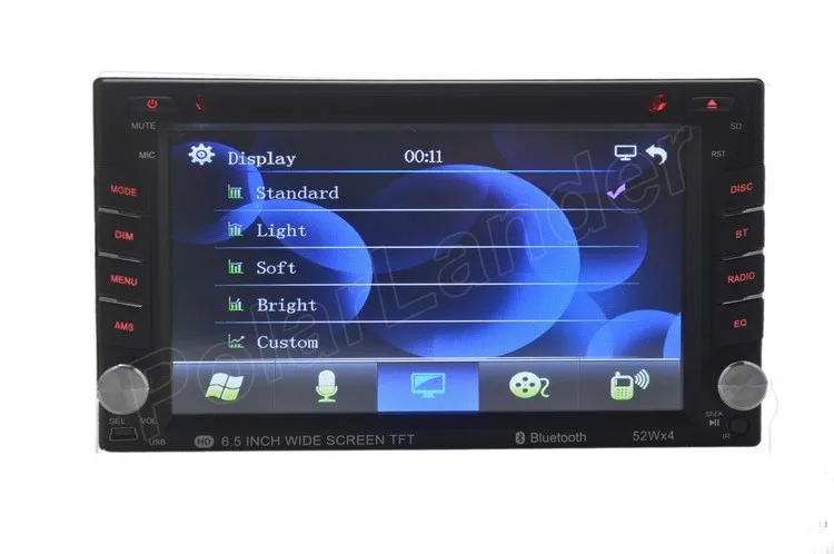 Авторадио " 2 Din стерео USB/SD/AUX Bluetooth Сенсорный экран DVD/CD плеер радио кассетный плеер дистанционное управление