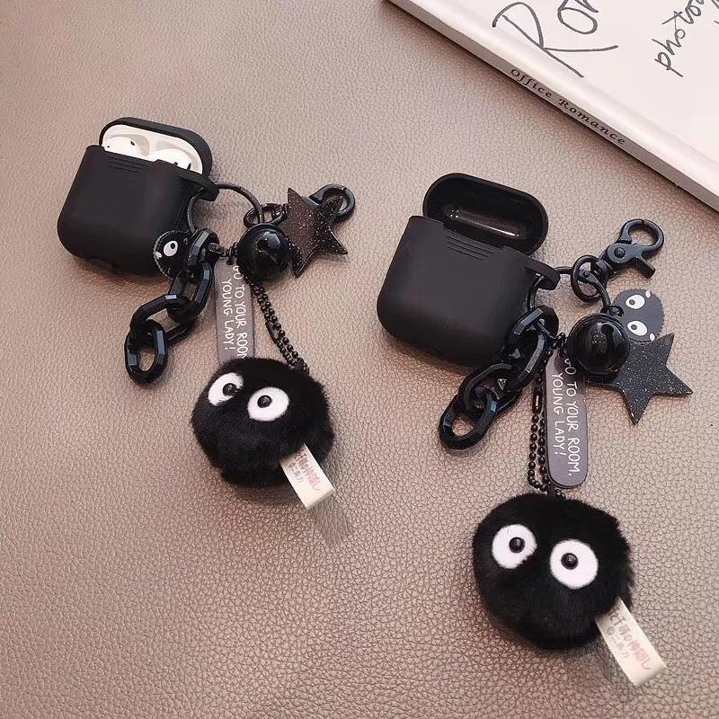 Роскошный бренд Hairball подвеска эльф брелок мультфильм силиконовый чехол для Apple