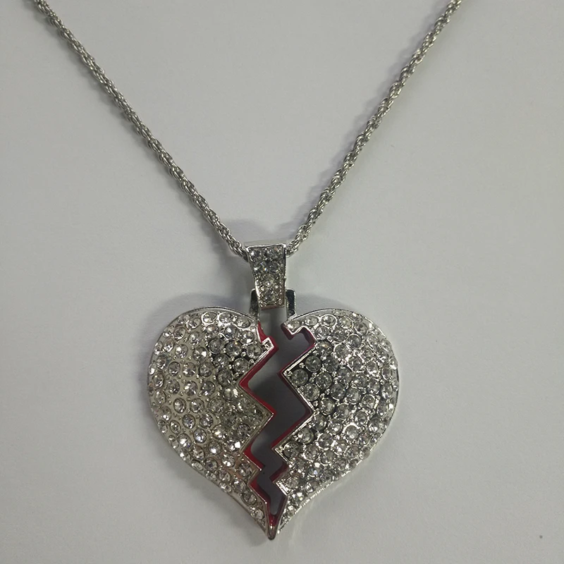 Витая Цепочка Мужские Ювелирные наборы Полный Стразы блестящая подвеска в виде