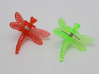 25 mixed color plastic cute dragonfly hair claw clips clamp 35x36mm for kids