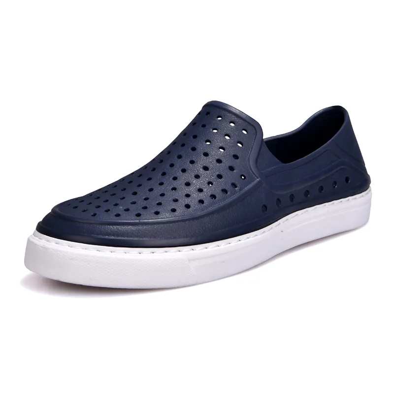 Большие размеры 40-45 популярная Летняя мужская обувь дышащие повседневные