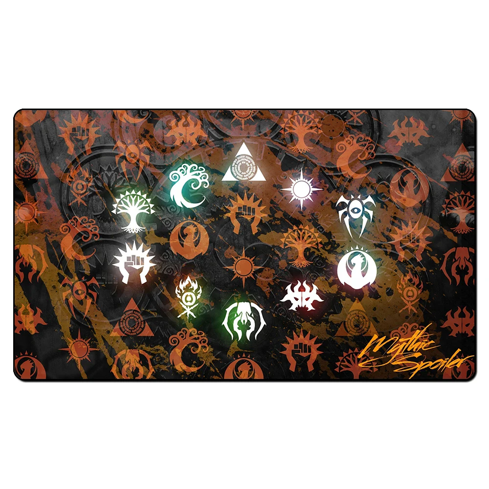 Волшебные настольные игры игровой коврик пять маны тканевый для мыши mgt ygo ccg tcg