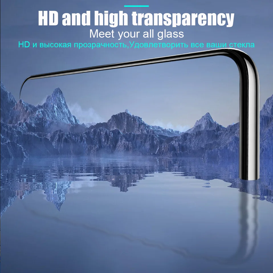 6D закаленное стекло для Samsung Galaxy A50 A30 A40 полное покрытие Защита экрана M20 M30 A20 A60 A80 A7