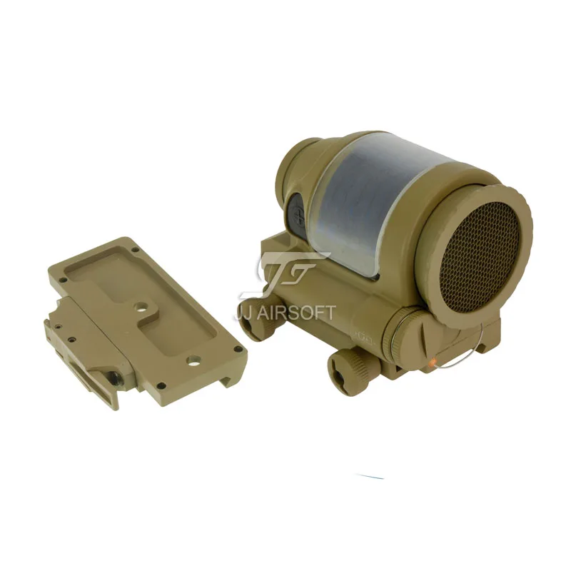 JJ Airsoft SRS стиль 1x38 красная точка с Killflash / Kill Flash (черный/коричневый) (с питанием от