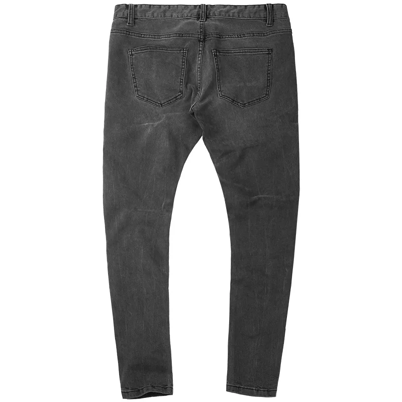 Мужские осенне зимние джинсы с дырками в стиле ретро 2017|jeans jeans|european men jeansmens european