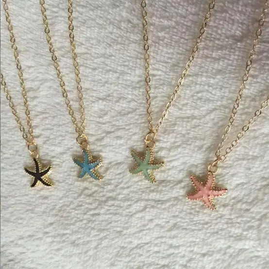 1 шт. Женская цепочка с подвеской в виде звезды|sweater chain|fashion necklacenecklace fashion |
