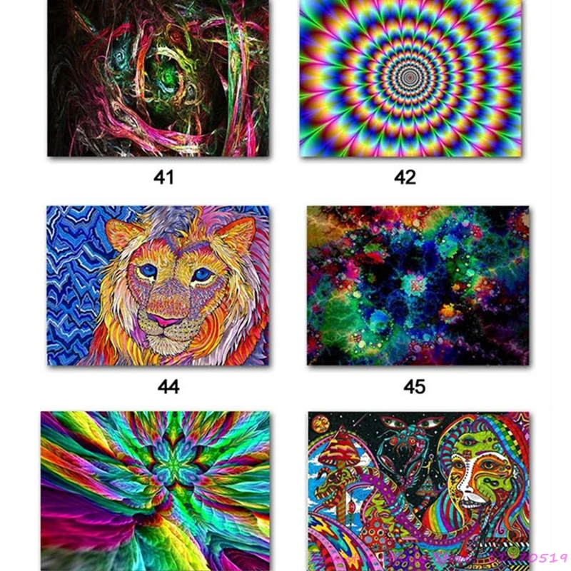 Алмазная живопись Psychedelic кислота Lsd вышивка распродажа алмазная аксессуары