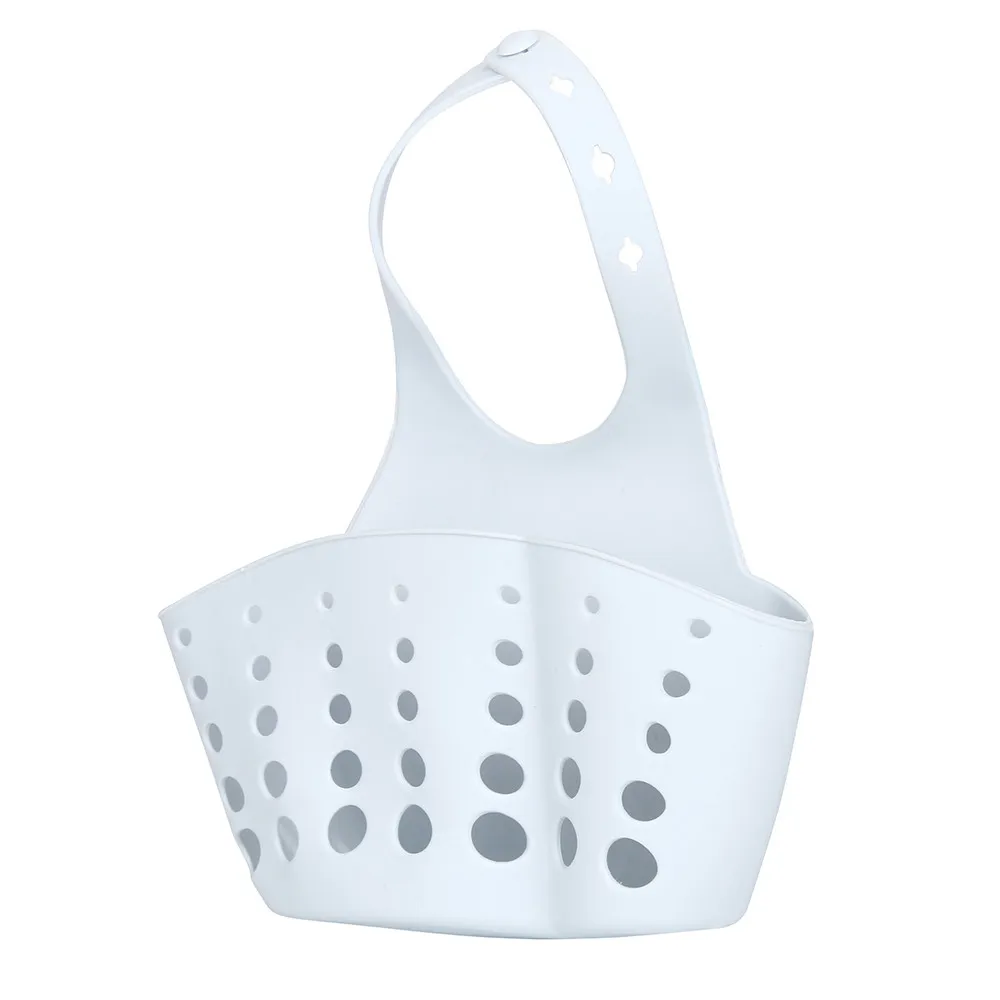 Kitchen Hanging Drain Basket PVC Multifunction Tool Holder Storage Portable Home Bag Bath Tools Sink K522 | Обустройство дома