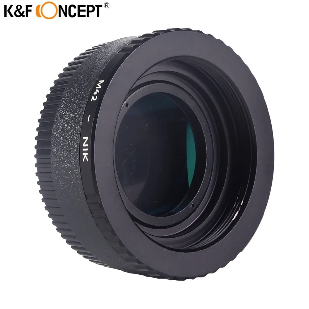 

K&F CONCEPT M42 to for Nikon Camera Lens Mount Adapter Ring + glass + cap for Nikon D5100 D700 D300 D800 D90 DSLR Camera Body