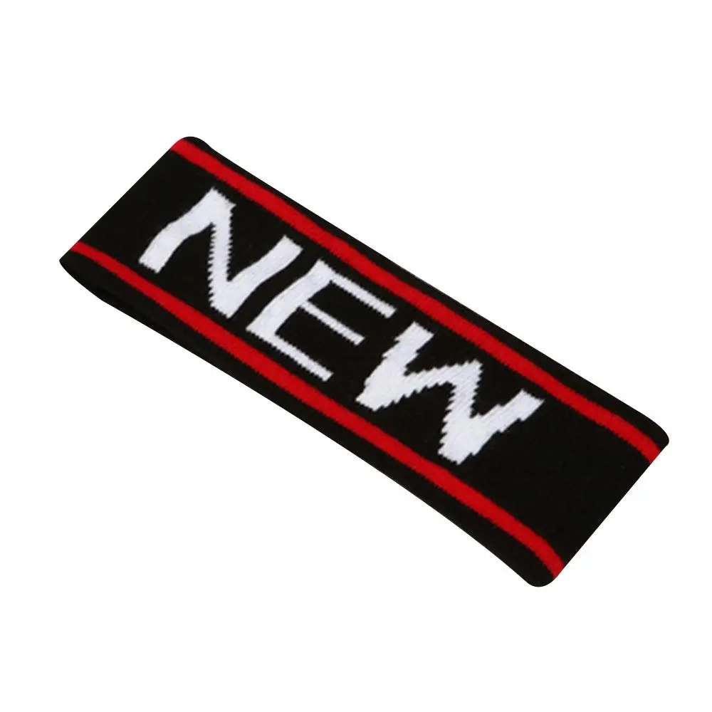 Унисекс Модные Ободки забавные письма печатаются оголовье широкий тюрбан