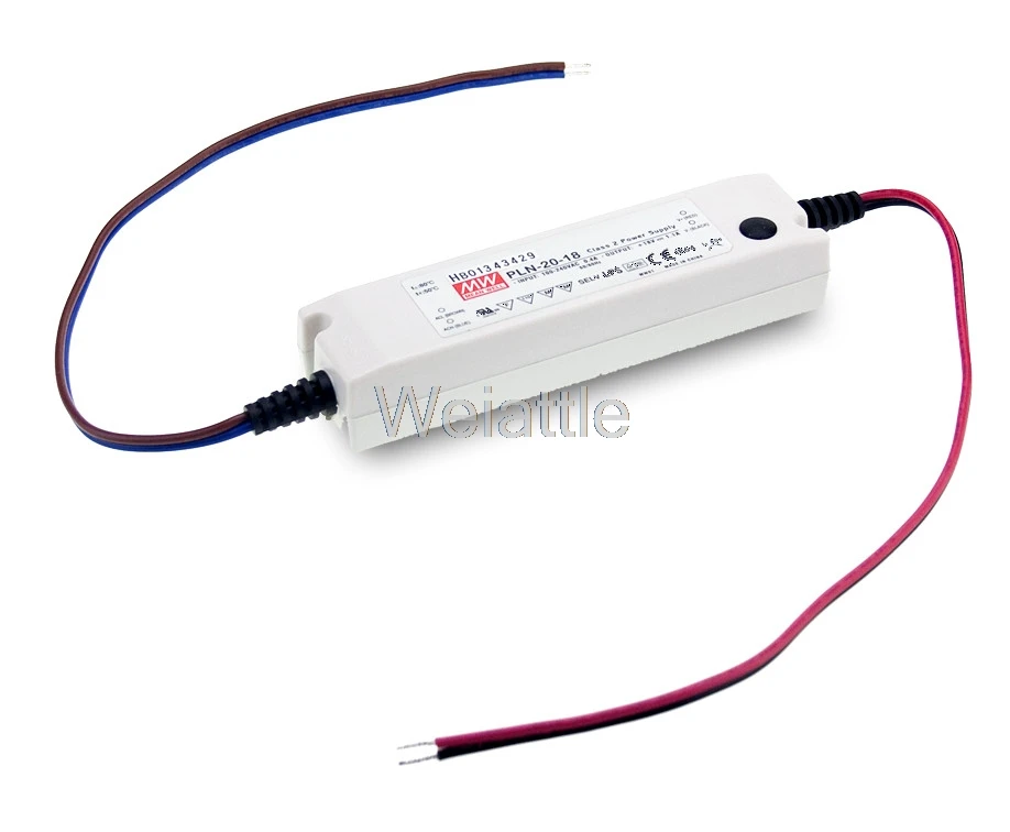 

MEAN WELL original PLN-20-36 36V 0.55A meanwell PLN-20 36V 19.8W Single Output LED Power Supply