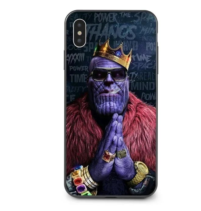 Чехол для iPhone X XS MAX XR 5 5S SE 6 6splus 7 8 Plus с изображением Человека паука Железного