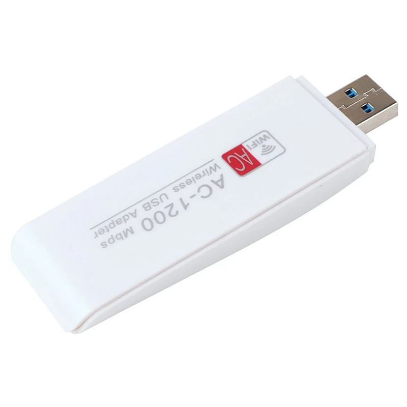 1200 Мбит/с Беспроводные Usb сетевые карты 11Ac двухдиапазонный 2 4G/5 8 Ghz Wifi адаптер