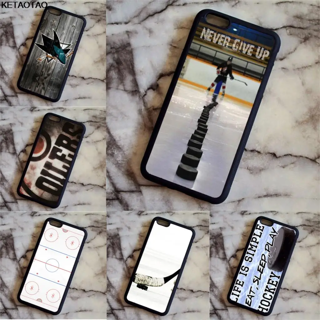 KETAOTAO Hockey Never Give Up чехлы для телефонов Samsung galaxy S3 4 5 6 7 8 9 EDGE PLUS Note Чехол Мягкий ТПУ
