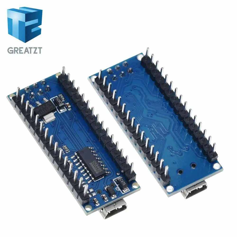 GREATZT NANO 3 0 контроллер совместим с arduino CH340 turno USB кабель ninguna V3.0 для Arduino|nano v3.0|usb mini