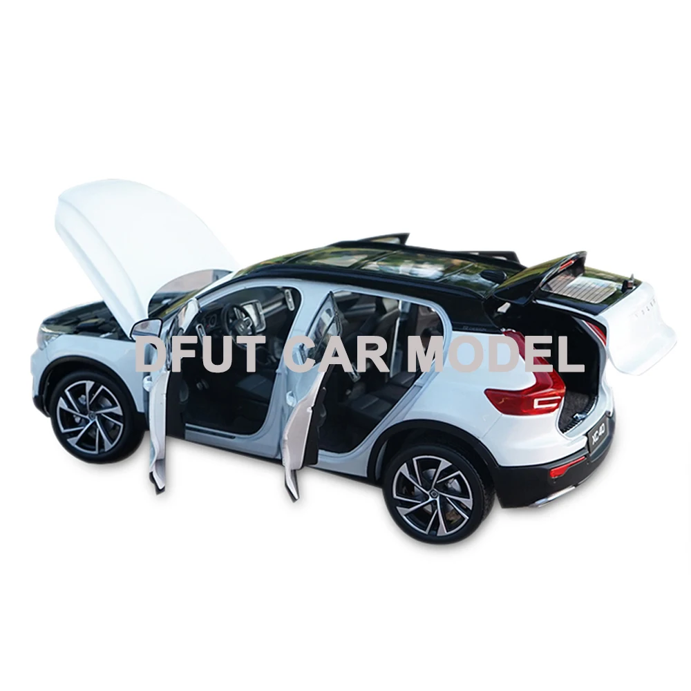 1:18 весы сплав тянущаяся игрушка автомобили серии XC40 модель автомобиля детские