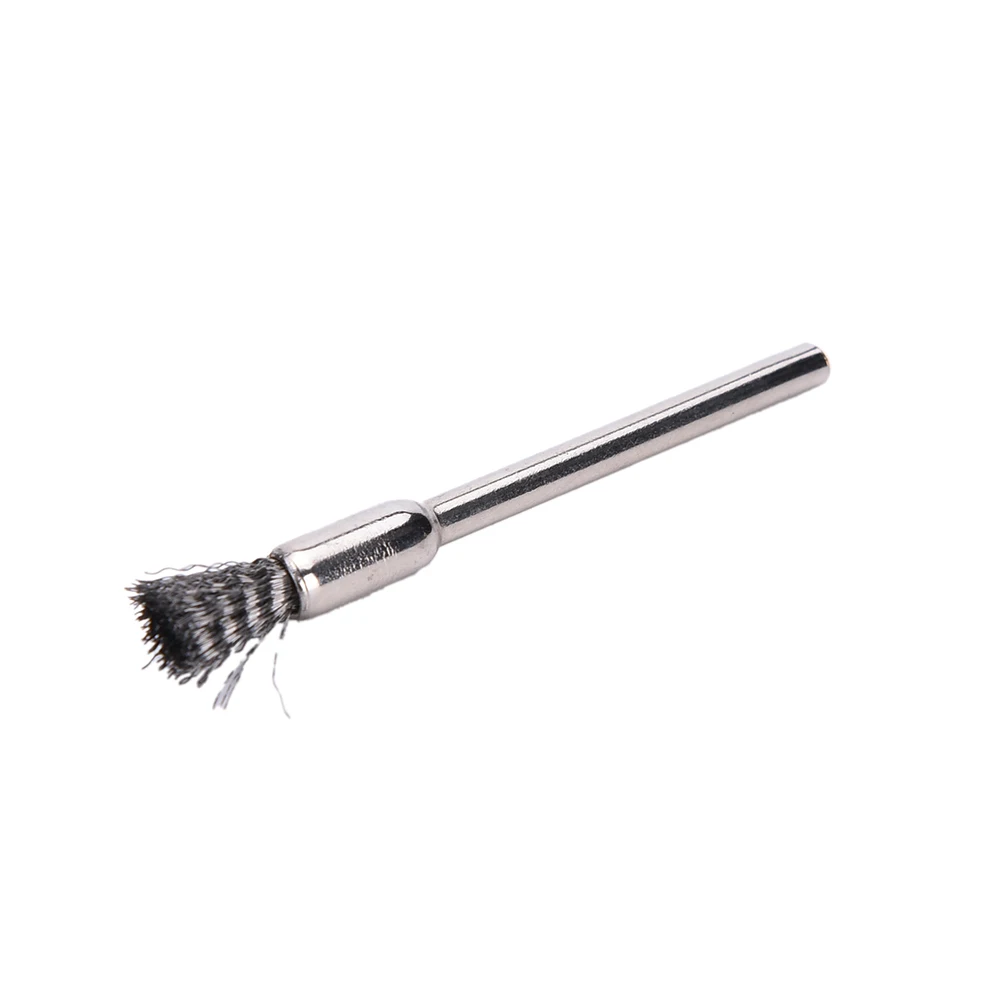 10 шт. хвостовик рулевой щетки для дрели 5 мм|tool accessories|wire wheel brushbrass wire brush |
