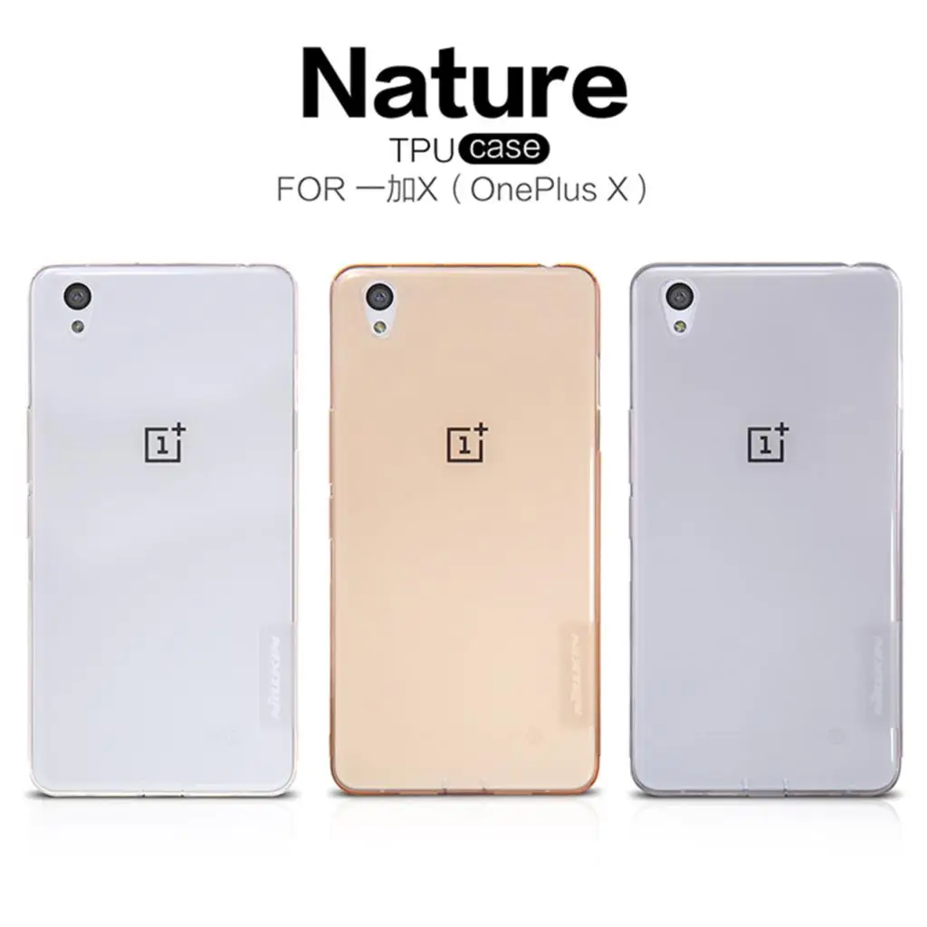 Оригинальный NILLKIN Ультра тонкий ТПУ чехол для OnePlus X/one plus X/один E1001 (5 0 дюймов)
