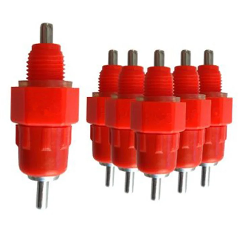 100 шт. поилка для сосков кур принадлежности птицы оборудование курицы перепелов