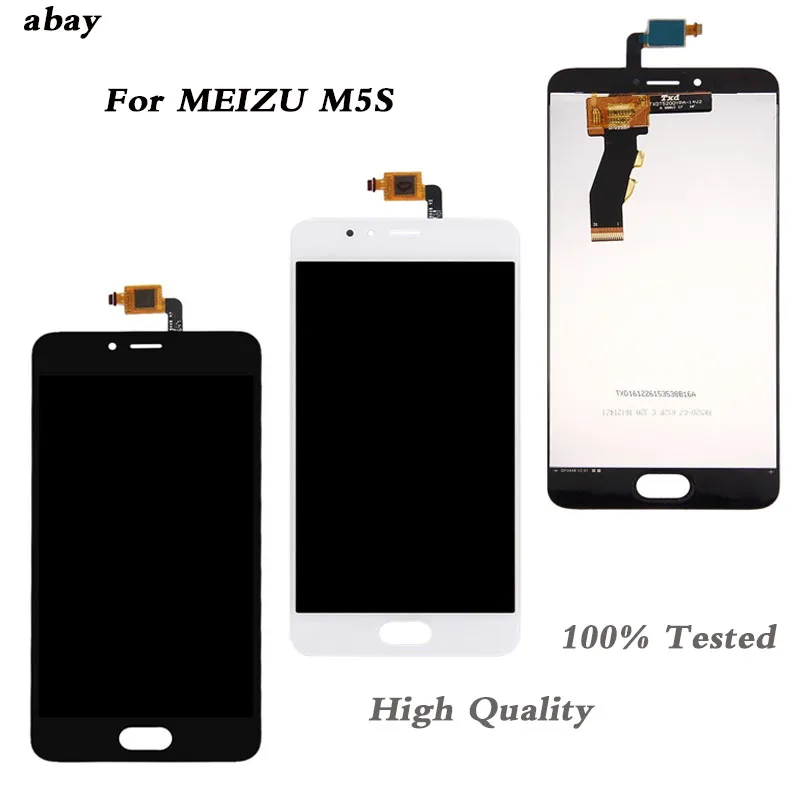 ЖК дисплей качества AAA для MEIZU M5S 5 2 дюйма экран + дигитайзер сенсорный M612h сменный