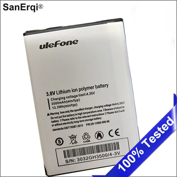 Сменный аккумулятор для смартфона uleFone U008 Pro 4G 5 0 дюйма MTK6737|Аккумуляторы