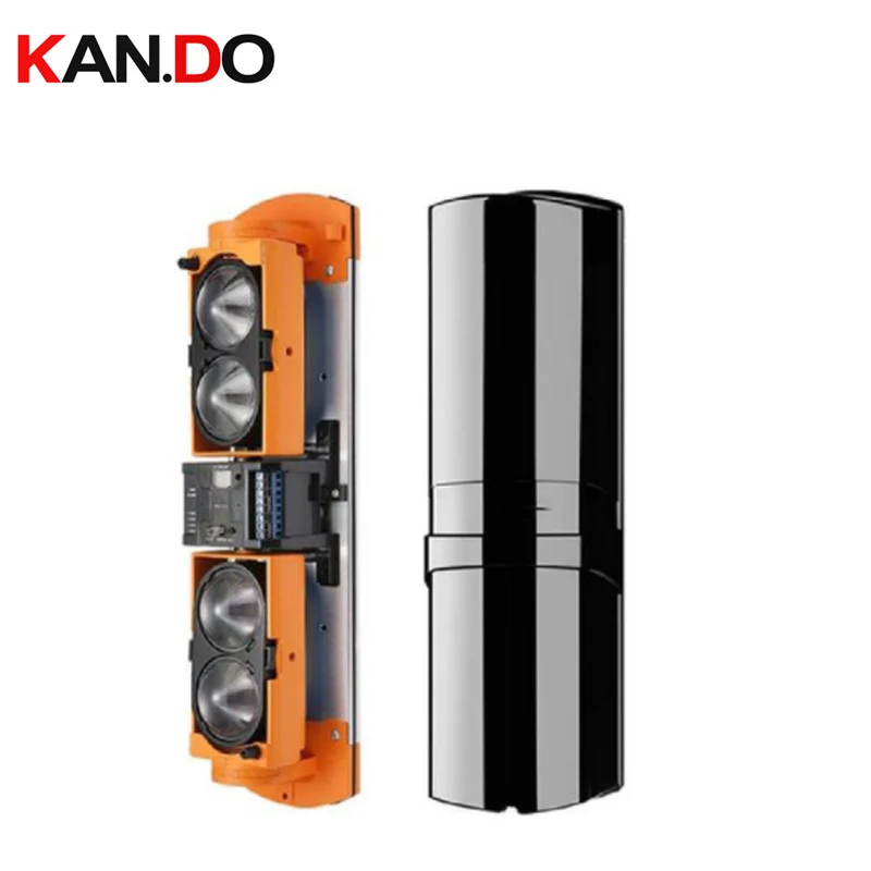 200M 4 IR Beam Detector Sensor ABE-200 Alarm Quad-Beam Photoelectric Infrared LED Detection Waterproof IP65 Beaming Sense | Безопасность