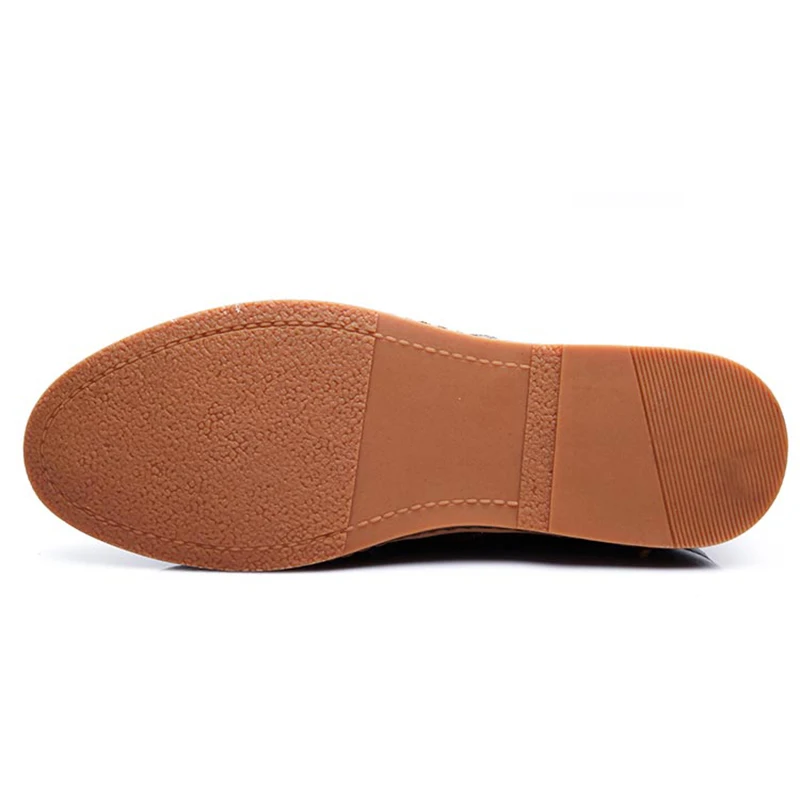 Винтажная мужская кожаная повседневная обувь со шнуровкой деловая домашняя |