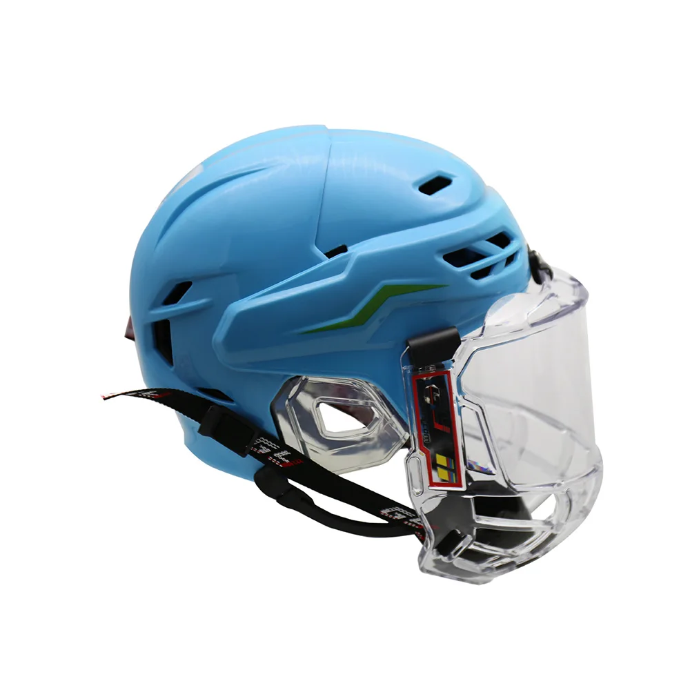 GY шлемы для хоккея на льду и маска лица комбо оборудование подметание с высокой
