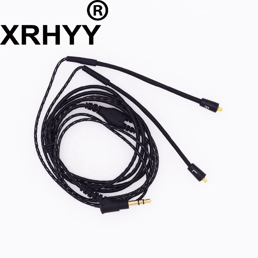 

XRHYY съемный кабель для наушников Замена обновления аудио кабель Шнур функция для Shure SE215 SE315 SE425 SE535 UE900 наушники