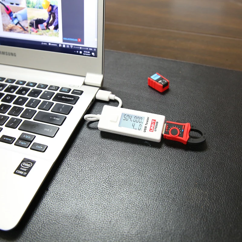 Цифровой измеритель мощности с ЖК дисплеем USB UT658B ток напряжение|Измерители