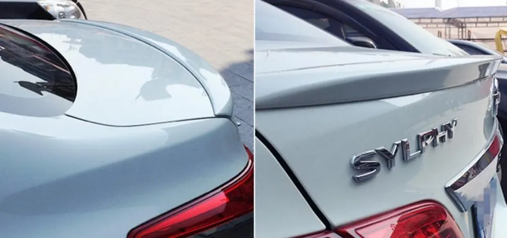 

Osmrk new style unpainted ABS tail wing rear spoiler for Nissan sylphy sentra 2012-2016