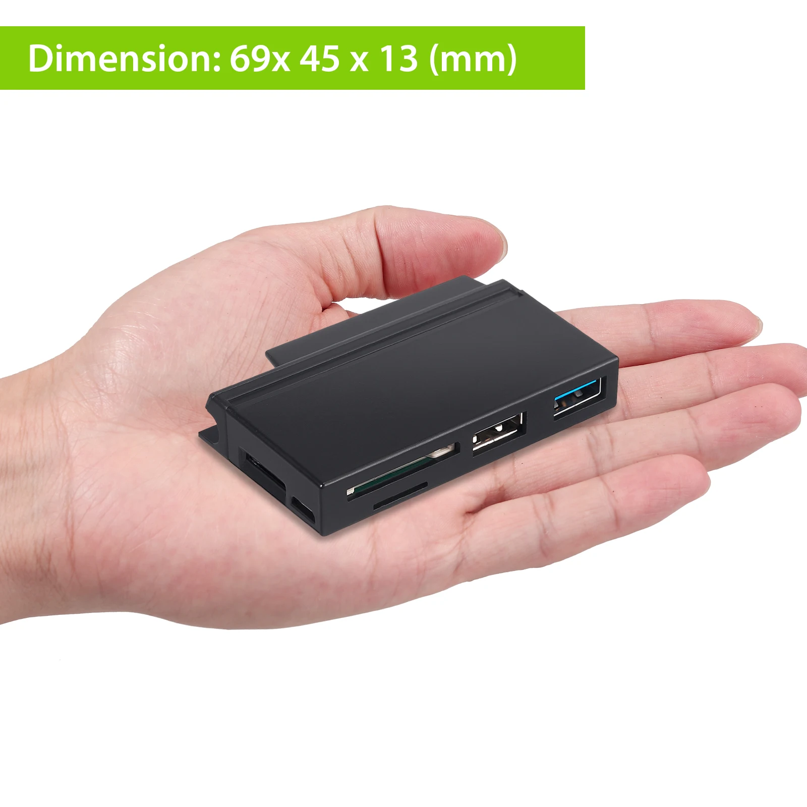 LiNKFOR высокоскоростной USB C концентратор адаптер 3 слотный кардридер 0
