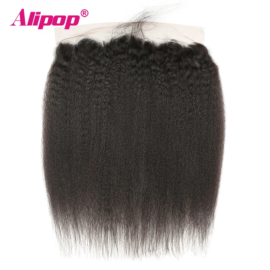 Накладные волосы ALIPOP перуанские прямые с фронтальной застежкой натуральные