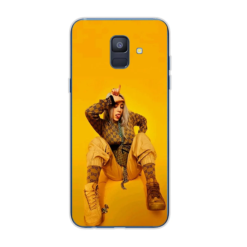 Ciciber чехол для Samsung Galaxy J 8 7 6 5 4 3 2 1 Europe Pro Core Prime mini 2016 2017 2018 телефона мягкий TPU Billie eilish
