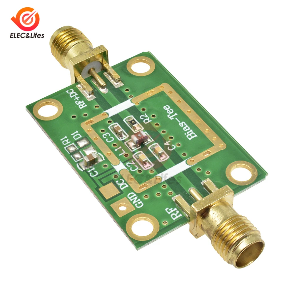 Bias Tee Wideband Frequency 10MHz -6GHz RF DC blocker for HAM radio RTL SDR LNA Low Noise Ham Radio Amplifier 10-6000 MHz images - 6