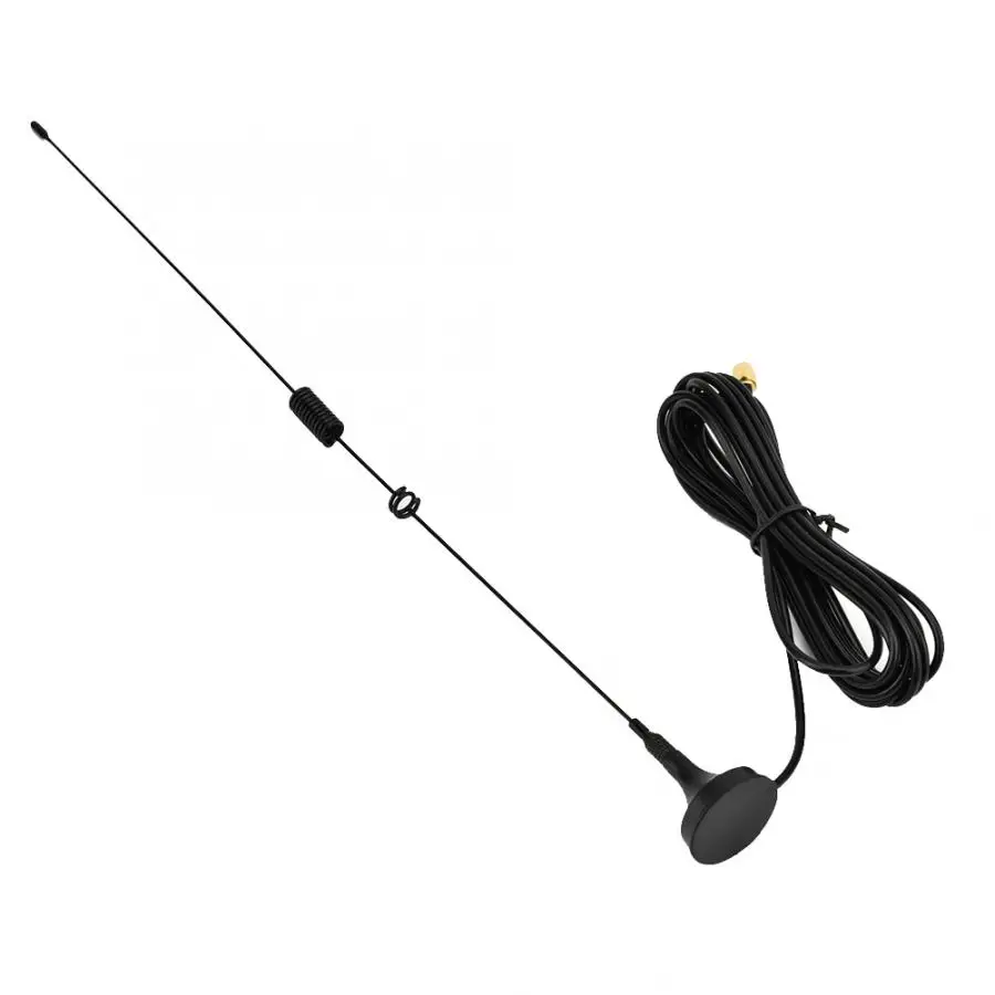Магнитная автомобильная антенна новая модель 100% SMA-Male UHF + VHF Двухчастотная